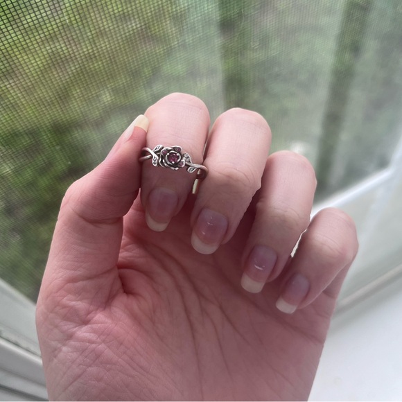 Pandora Disney Beauty and the Beast Ring Size 6 - Picture 2 of 3